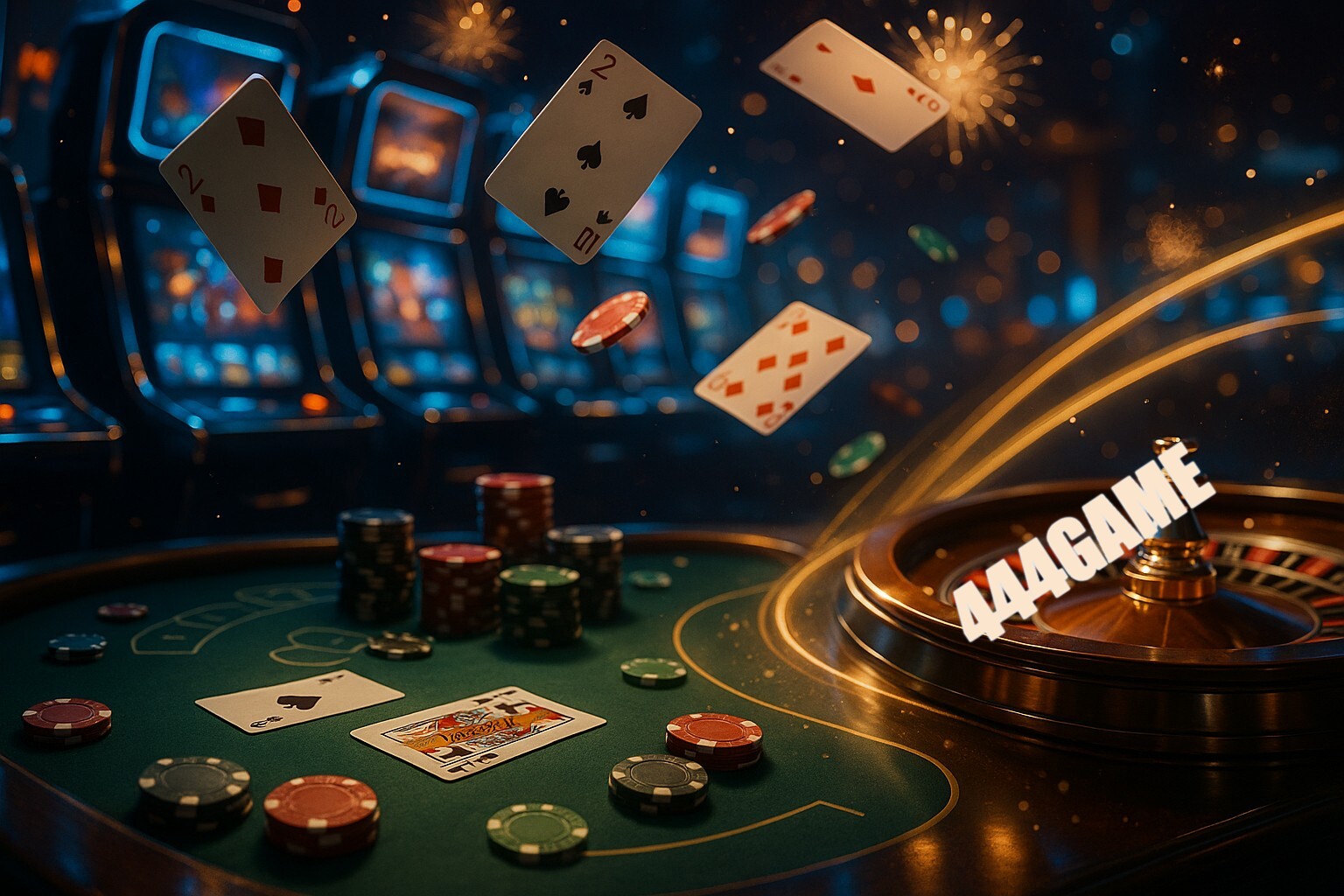 Jogos emocionantes no 444GAME